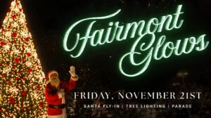 Flyer for Fairmont Glows 2025