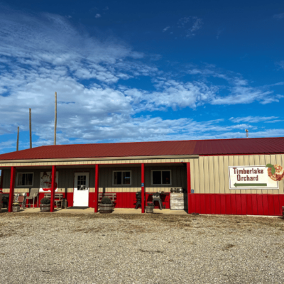 Outside view of Timberlake Orchard