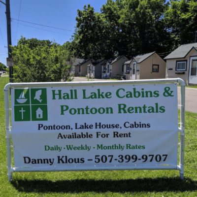 Hall Lake Cabins – Pontoon Rentals