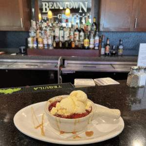 Dessert at Bean Town Grill