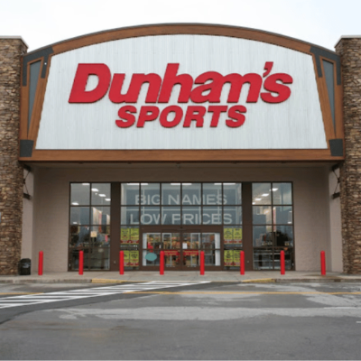 Outside view of Dunham's Sports