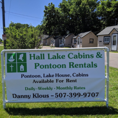 Hall Lake Cabins – Pontoon Rentals
