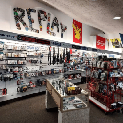 Inside the store of Replay – Video Games, Electronics & More