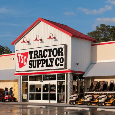 View from the outside of Tractor Supply Co.