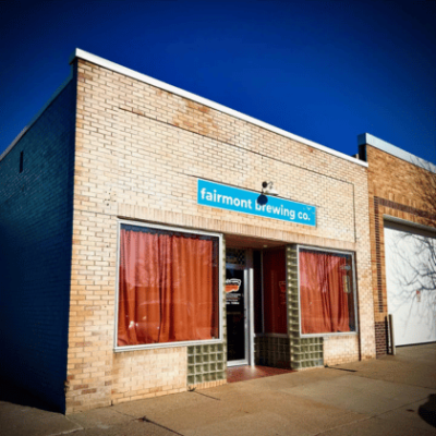 Outside view of Fairmont Brewing Company