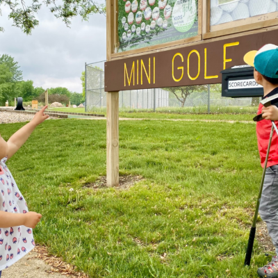 18 flavors + 18 holes: FroYo and Mini Golf