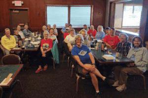 Group Tour eating at the Ranch Family Resaurant in Fairmont, MN