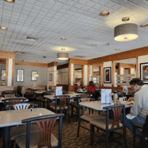 inside of Perkins in Fairmont, Minnesota