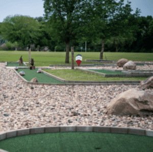 Free Minigolf course 